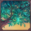 Turquoise Sycamore Trees