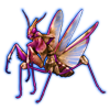 Beetle Nemesis: Idolomantis diabolica [Violet]