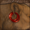 Jewelry: Carnelian Hoop Earrings