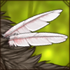 Albino Feathers Decor