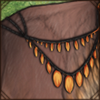 Beetle Chitin Neck Chain [Fire]