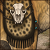 Cheetah Skull Pauldrons