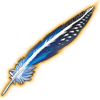 Vulturine Guineafowl Feather Decor