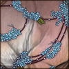 African Flower Ornaments [Plumbago]