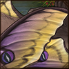 Moth Wings - Yellow and Purple [Top]