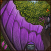 Moth Wings - Gray and Purple [Bottom]