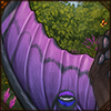 Moth Wings - Blue and Purple [Bottom]