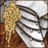 Pearl and Flower Ornaments [Yellow]