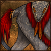 Shamanic Fur Bands [Red]
