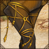Sphinx Ornate Leg Jewelry
