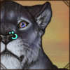 Shiny Rock Left Nose Piercing [Teal]